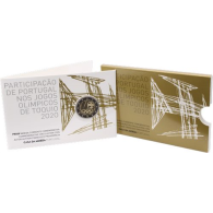 Portugal-2 Euro-2021-PP-Olympische Spiele Tokio-Coincard