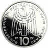 Deutschland-10-DM-Silber-1999-PP-50-Jahre-SOS-Kinderdörfer-MzzA