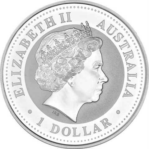 Australien-1-Unze-Silber-2002---1-Dollar-Kookaburra-RS