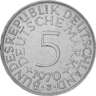 5 DM-Münzen aus 625er Silber ab 1951 J.387 Silberadler Heiermann 