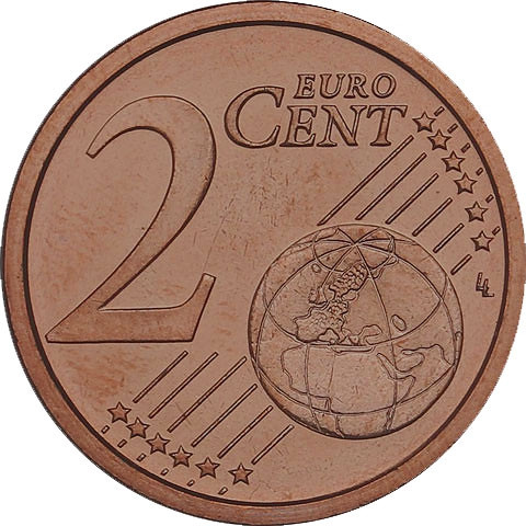 Kursmünzen aus dem Vatikan 2 Cent 2006 Stgl. Papst Benedikt XVI.