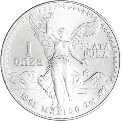Mexiko-35x1Onza-1990-2024-AGstgl-Siegesgöttin-Kassette