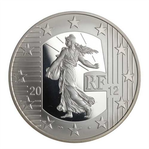 Frankreich-10Euro-2012-AGpp-LaSemeuse-VS