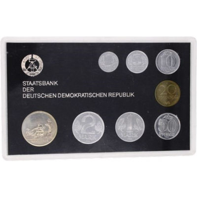 DDR-3,86 Mark-1985-Stgl-Gelehrte-Minisatz-RS