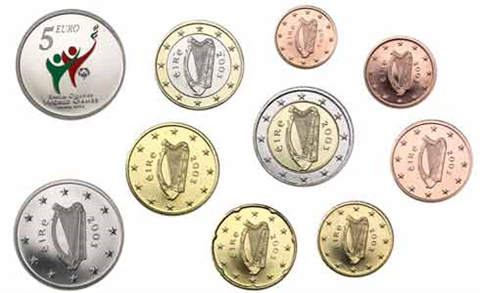 Irland-8.88-Euro-2003-Stgl-Folder