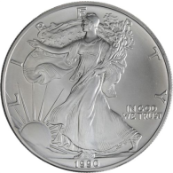 USA-1 Dollar-1990-AGstgl-Silver Eagle-RS