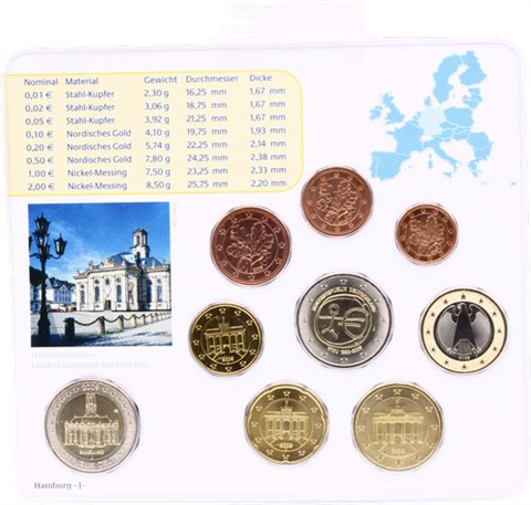 Deutschland-5,88 Euro-2009-Stgl-Kurs-MzzJ-VS