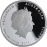 Australien-50 Cent-2011-AGpp-Dingo-Farbe-VS