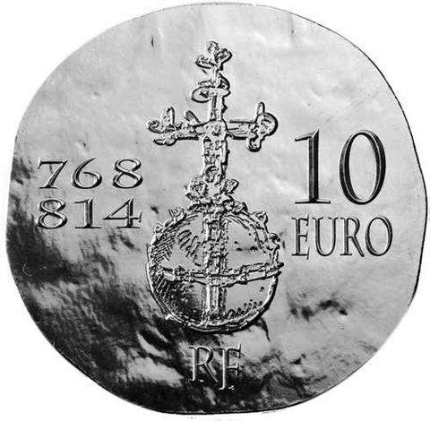 Frankreich 10 Euro 2011 PP Charlemagne I