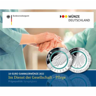 Deutschland-10-Euro-2022-Pflege-PP-Folder