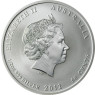 1/2 Oz Silbermünzen Australien Lunar II - Jahr des Drachen 2012