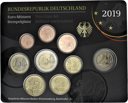 2019 Kurssatz aus Deutschland