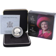 Kanada-1Dollar-2002-AGpp-Queen Mother-Etui