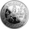 Belgien-10-Euro--Silber--2011-PP-Polarforscher-Amundsen-VS