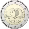 Kinder mit Solidarität Malta 2 Euro Münze 2016