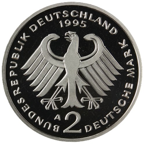 J.450_BRD_2_DM__1990-2001_Franz_Joseph_Strauß__1-VS