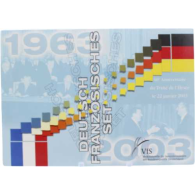 Deutschland-3,88 Euro-Stgl-Deutsch-Französisches Set-Folder