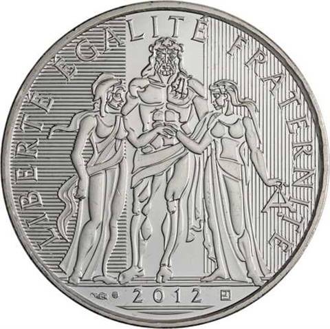 Frankreich-10 Euro-2012-AGstgl-Herkules-RS