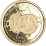 Liberia-25 Dollar-2001-AUpp-Abschied DM-RS