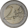 Luxemburg-2 Euro-2025-bfr-Kursmünze-VS