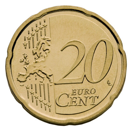 San Marino 20 Cent 2008 bfr. Heiliger Marinus