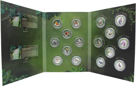 Kamerun-16x500 Francs-2021-AGstgl-Jungle Life-AlbumI