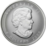 Kanada 5 Dollars 2009 frostet Maple Leaf mit Privy Mark Brandenburger Tor II