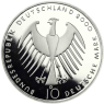 Deutschland 10 DM Silber 2000 PP Natur Erde Mensch, EXPO 2000 Mzz. D