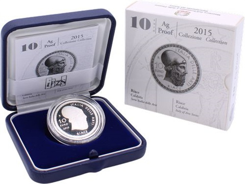 Italien-10 Euro-2015-AGpp-Riace Calabria-RS
