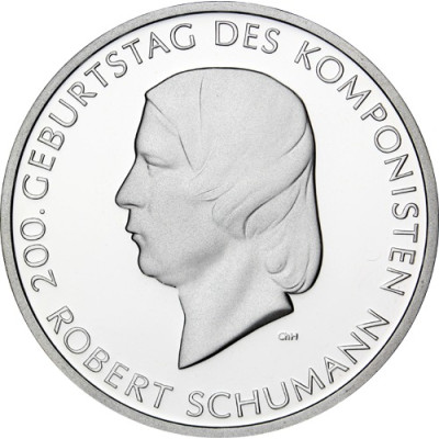 Deutschland 10 Euro 2010 PP 200. Geburtstag Robert Schuman