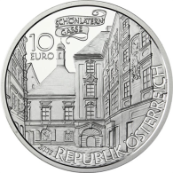 Österreich-10-Euro-2009-Silber-bfr-Basilisk-RS