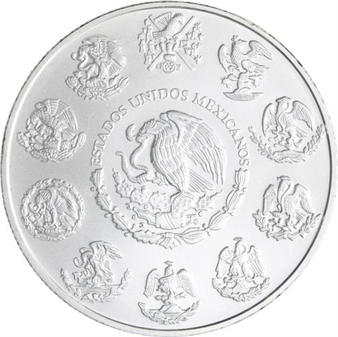 Mexiko-35x1Onza-1990-2024-AGstgl-Siegesgöttin-Kassette