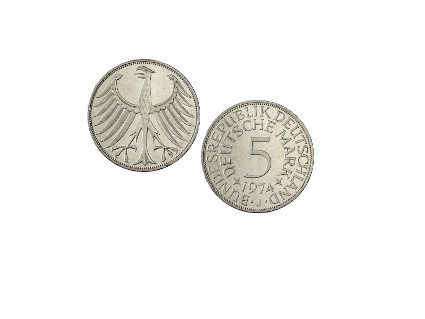 Jäger 387 - 5 DM Silber-Adler 1951 bis 1974 Komplett (ohne 1958 J) 72 Münzen
