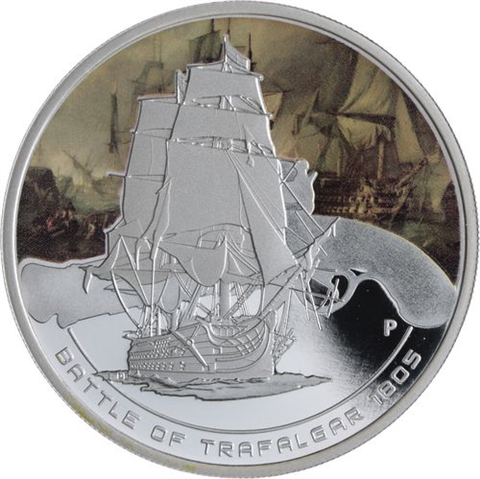 Cook Islands-1 Dollar-2010-AGpp-Battle of Trafalgar-RS