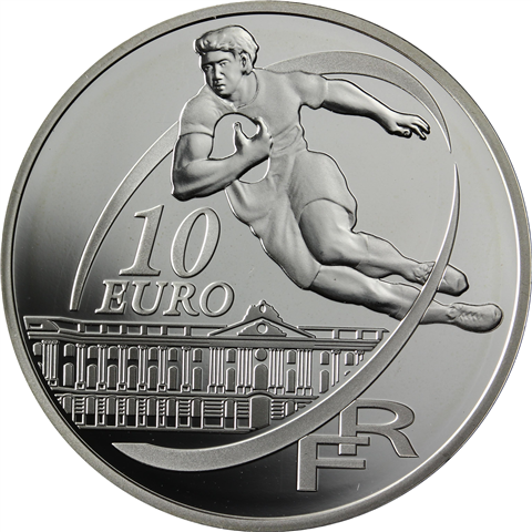 Frankreich 10 Euro 2010 PP Stade Toulousain III