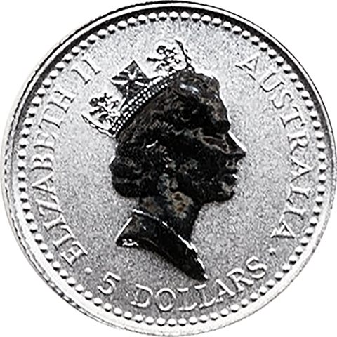 Australien-5-Dollar-1991-Platin-Koala-RS