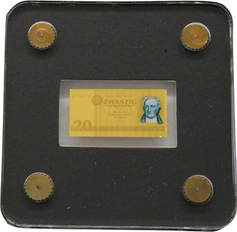 goldtafeln14x1500ozGold-DDRBanknoten-Album 
