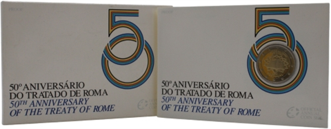 Portugal-2Euro-2007-pp-50JahreRoemischeVerträge-Folder-offen