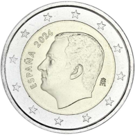 Spanien-2-Euro-2024-bfr-Kursmünze-RS