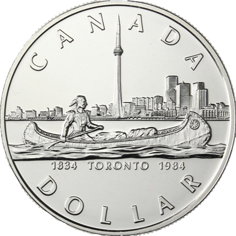 Kanada1Dollar1984Toronto