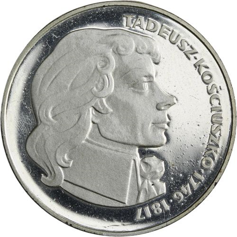 Polen-100 Zlotych-1976-AGpp-Tadeusz Kosciuszko-RS