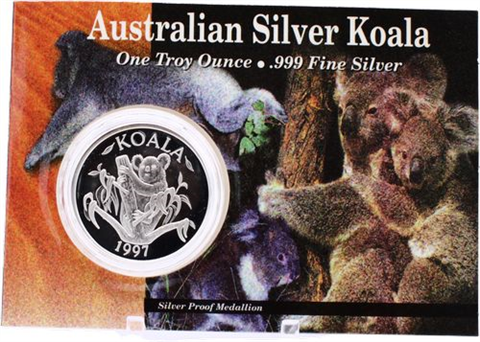 Australien-1 Unze-1997-AGstgl-Koala-RS
