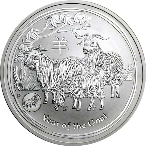 Australien-1-Dollar-2015-Lunar-Ziege-Privy-Löwe-RS