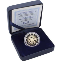 Griechenland-2 Euro-2021-PP-Revolution-Etui