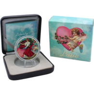 USA-1 Dollar-2016-AGstgl-Liberty Love-Farbe-Etui