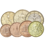Itlaien-1,88Euro-2007-Kleinmünzen-1Cent-1Euro-RS