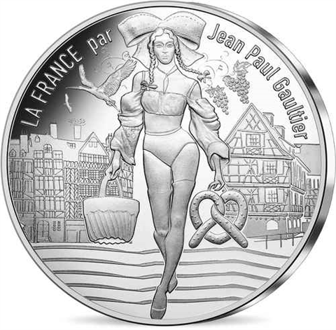 frankreich 10 Euro jean paul gaultier grosse dose