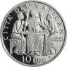 Vatikan-10 Euro-2005AGPP-Eucharistie-VS