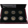 Luxemburg-6x2 Euro-2009-2012-PP-Gedenkmünzensatz-Etui innen