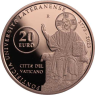 Vatikan-20Euro-2023-CuPP-Päpstliche Lateranuni-VS